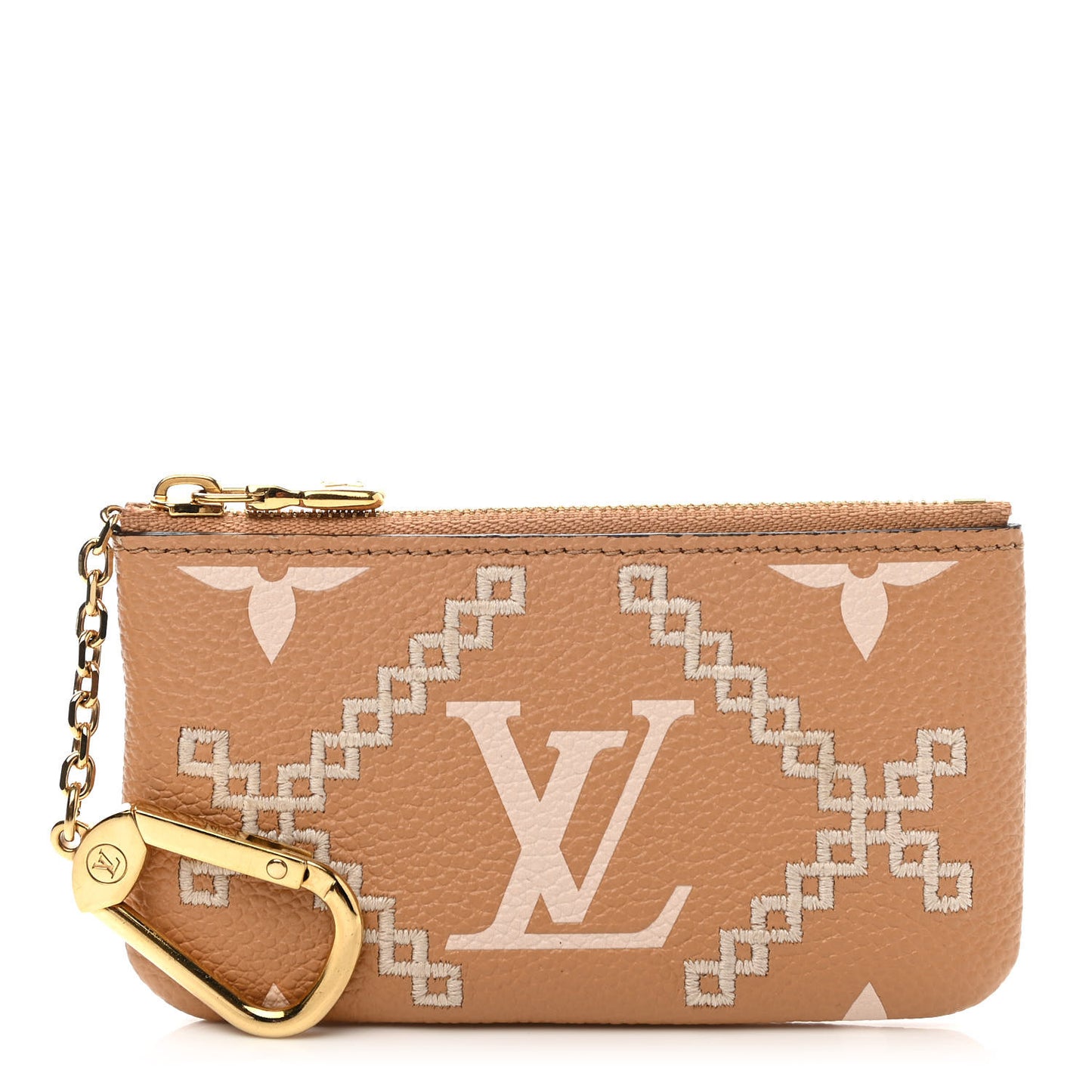 Empreinte Monogram Giant Broderies Key Pouch Arizona