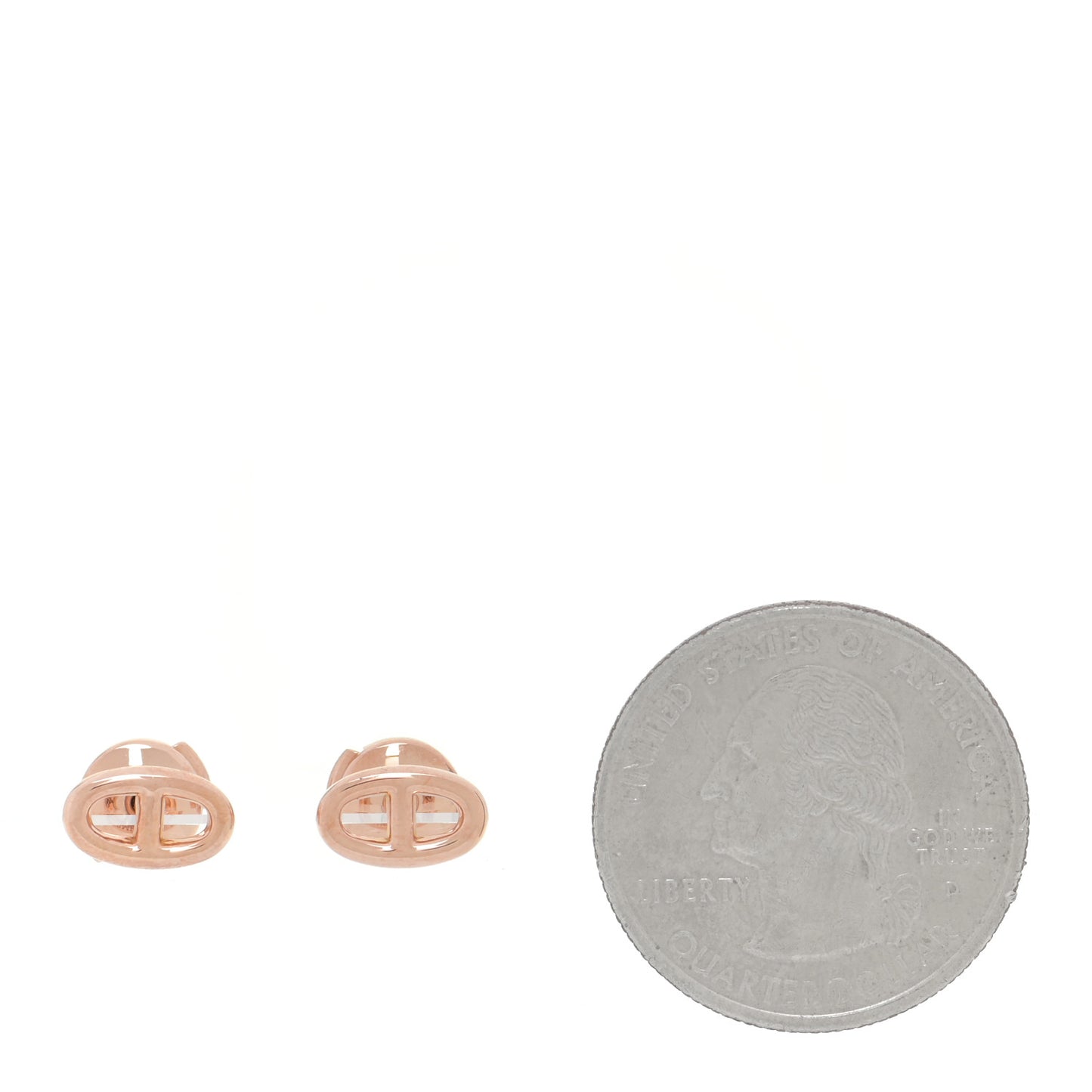 18K Rose Gold TPM Farandole Stud Earrings