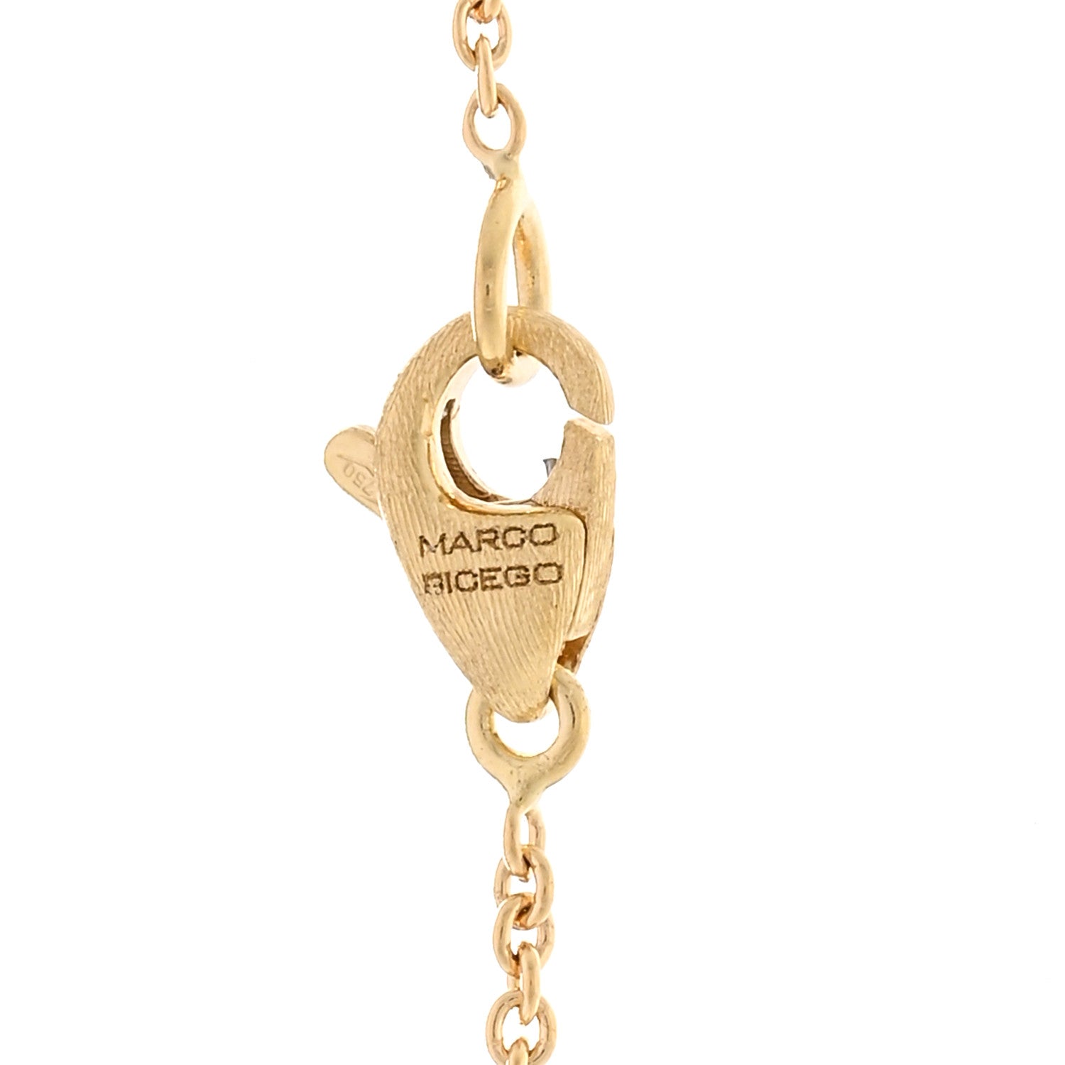 Marco Bicego 18K Yellow Gold Siviglia Long Necklace 4 of 4