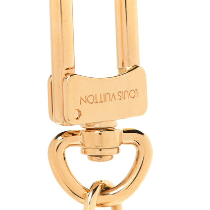 Louis Vuitton Resin Wood Vivienne Trunk Bag Charm Key Holder Pink 4 of 5