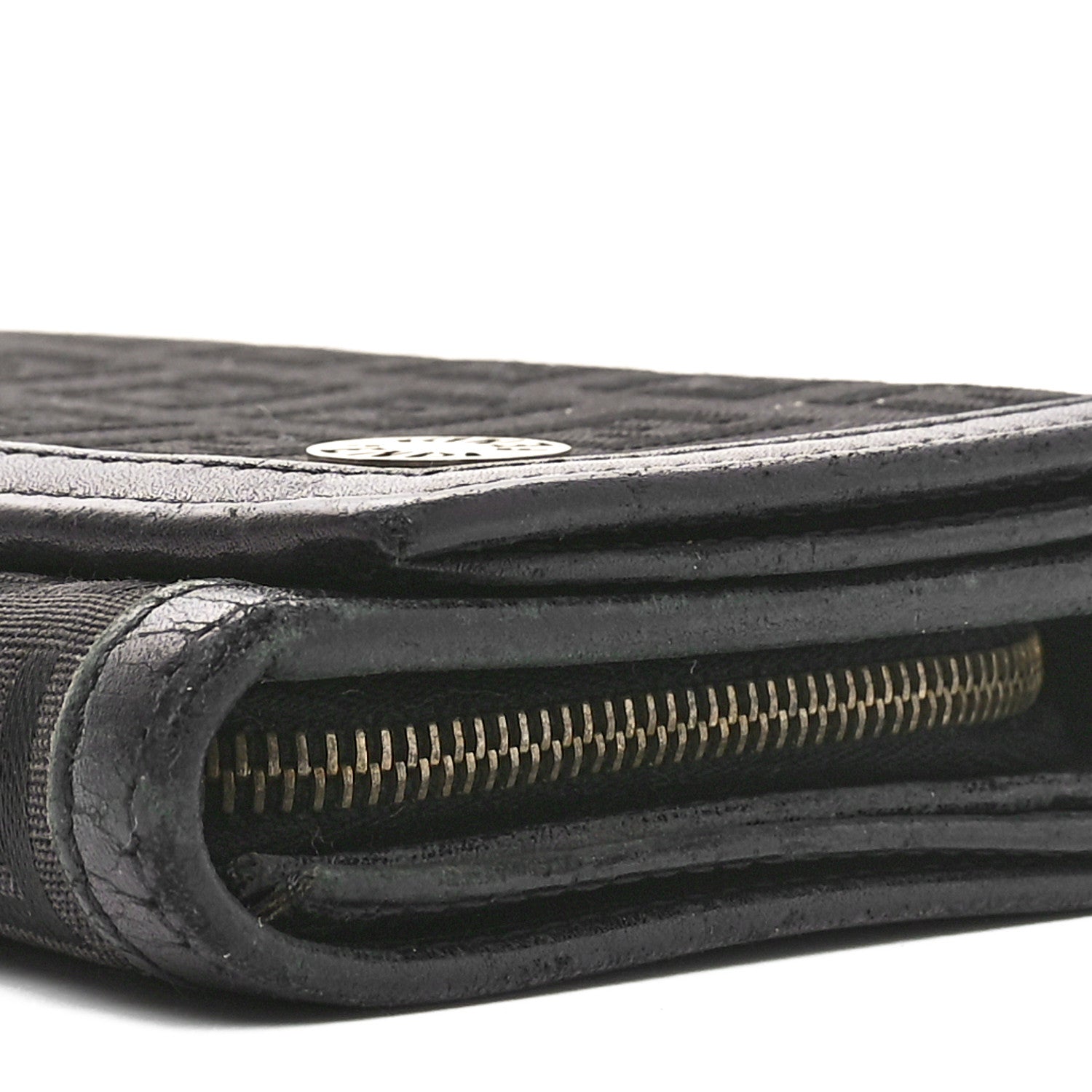Fendi Zucchino Flap Wallet Tobacco 12 of 12