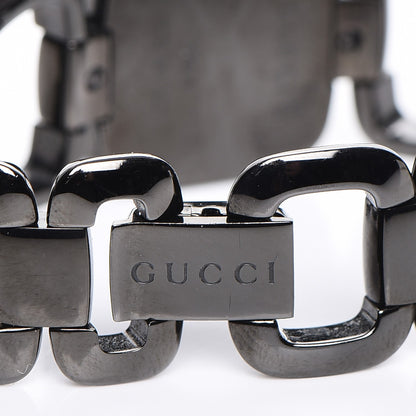 Gucci PVD Stainless Steel 24mm G-Gucci Square Quartz Watch Black 5 of 7