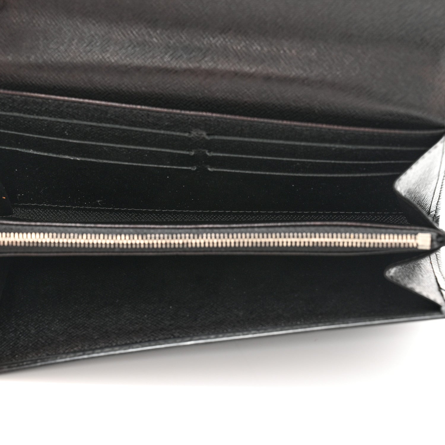 Louis Vuitton Epi Porte Tresor International Wallet Black 5 of 10