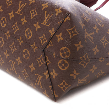 Louis Vuitton Monogram Flower Hobo Bordeaux 4 of 8