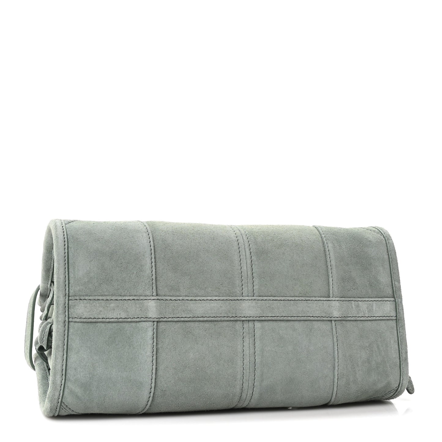 Scamosciato Triangle Small Bonnie Shoulder Bag Salvia