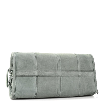 Prada Scamosciato Triangle Small Bonnie Shoulder Bag Salvia 4 of 9