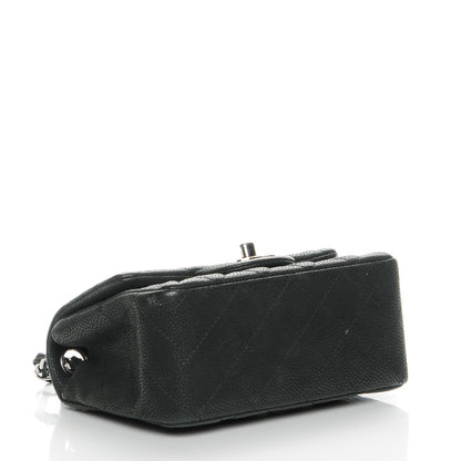 Chanel Iridescent Caviar Quilted Mini Square Flap Black 4 of 8