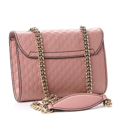 Gucci Microguccissima Mini Emily Shoulder Bag Soft Pink 3 of 10