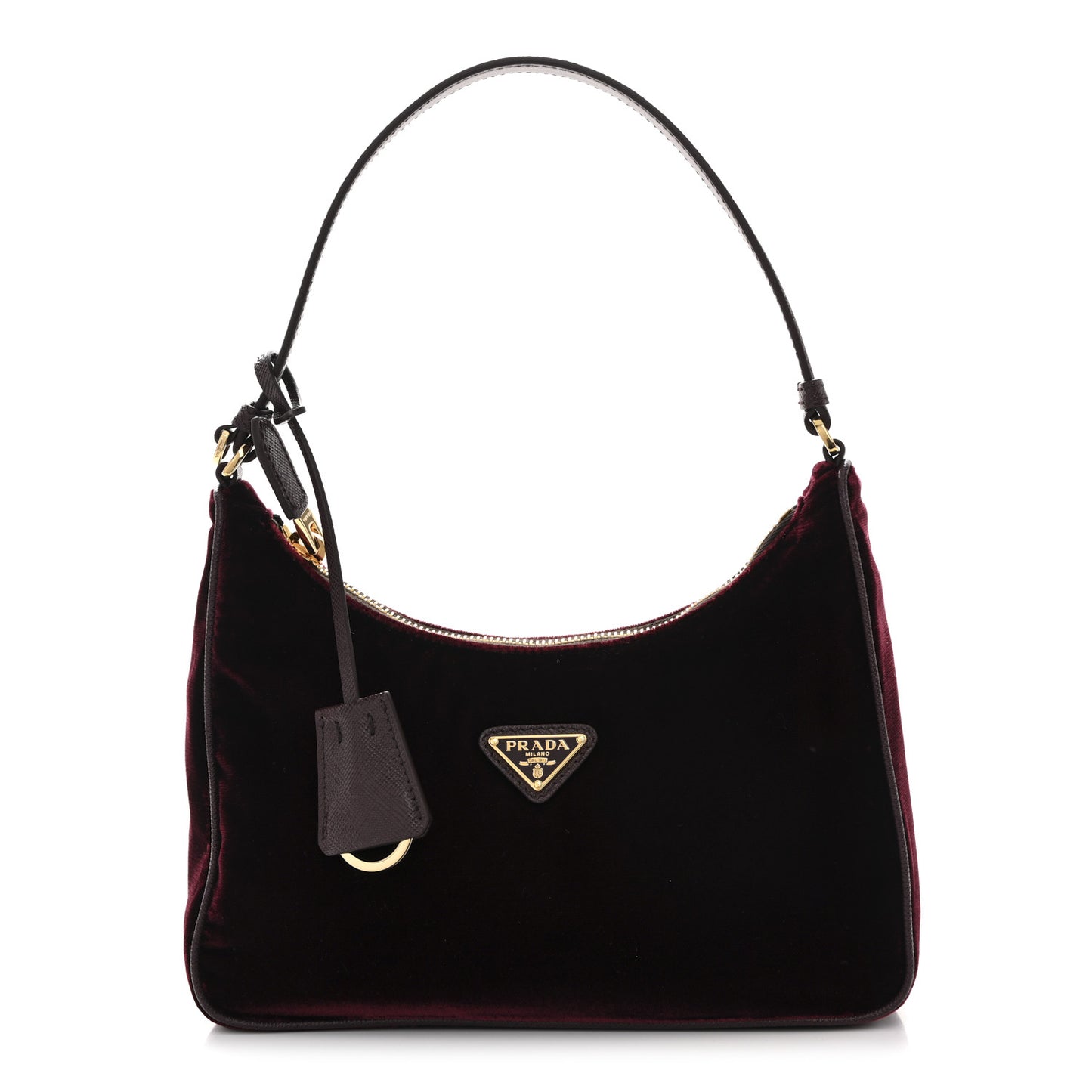 Velvet Mini Re-Edition 2005 Shoulder Bag Red