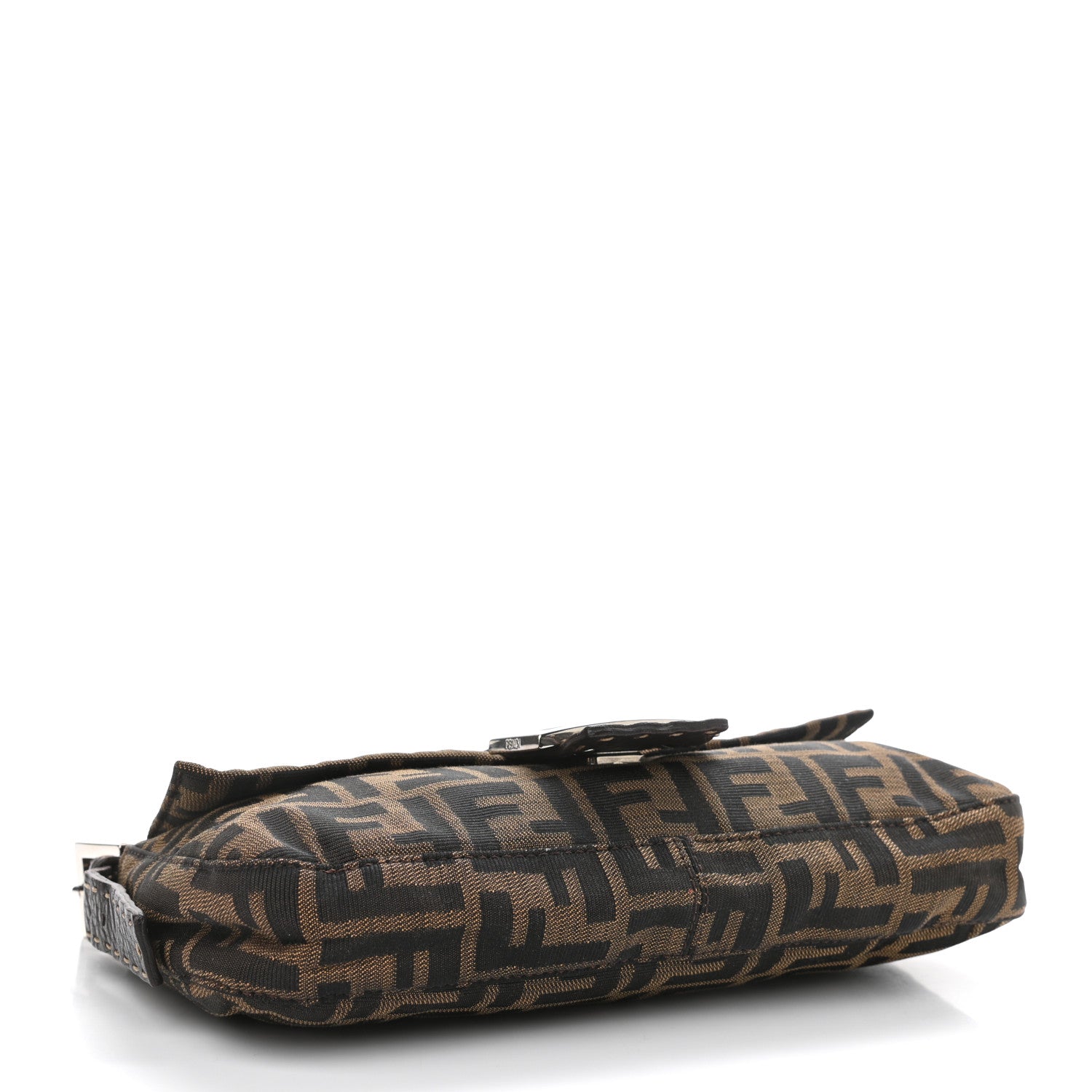 Fendi Zucca Cuoio Romano Baguette Tobacco Moro 3 of 11