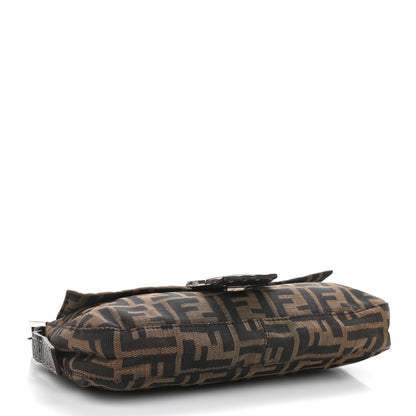 Fendi Zucca Cuoio Romano Baguette Tobacco Moro 3 of 11