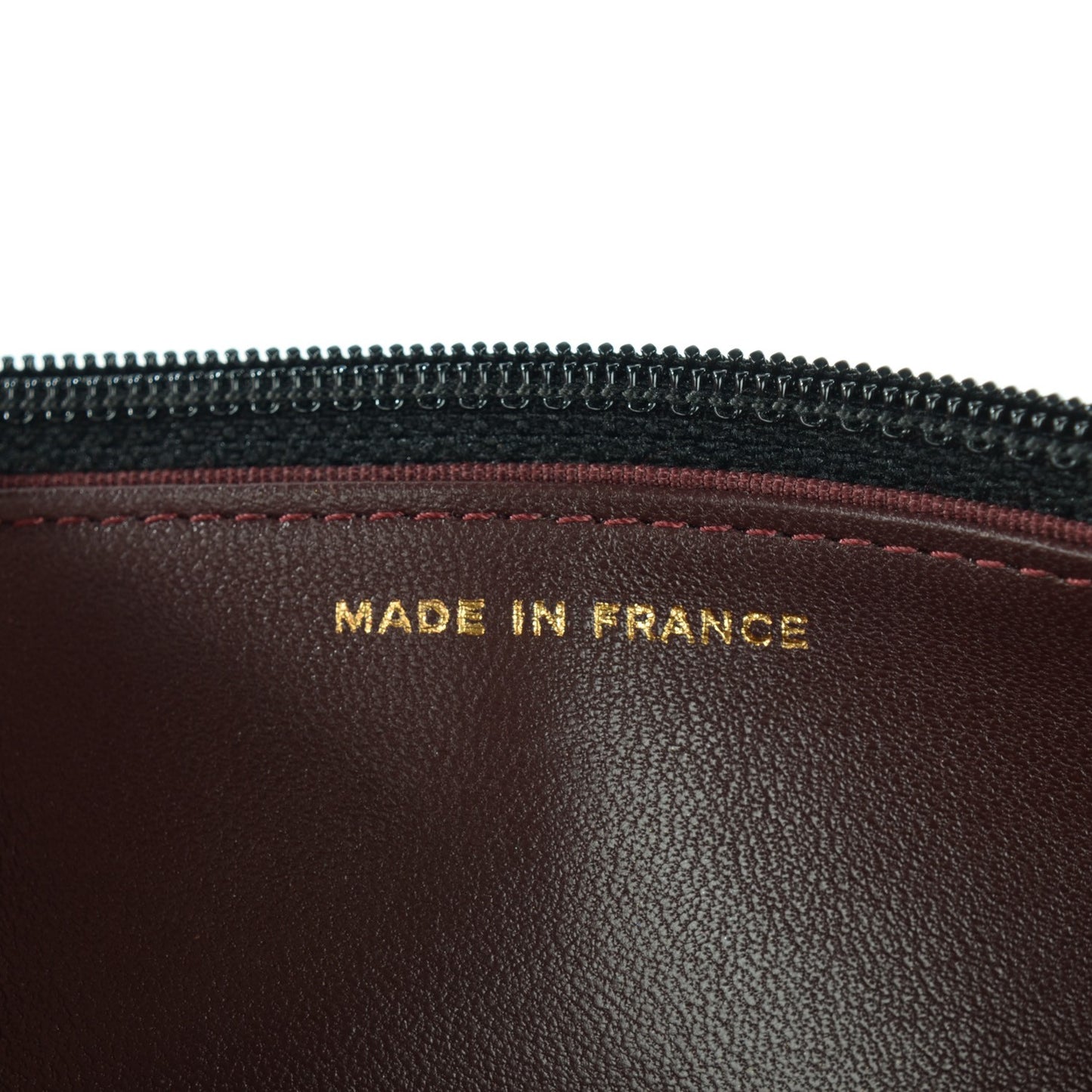 Lambskin Quilted Wallet On Chain WOC Black