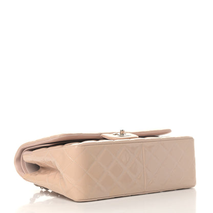Chanel Patent Quilted Jumbo Double Flap Light Pink 3 of 5