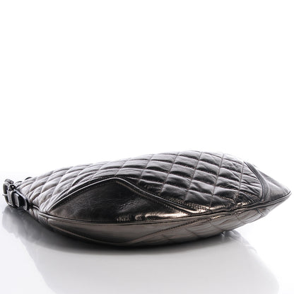 Burberry Calfskin Quilted Hoxton Hobo Nickel 4 of 12