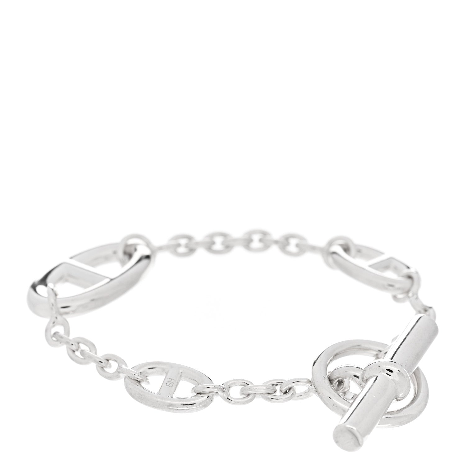 Hermes Sterling Silver Farandole Bracelet SH 2 of 5