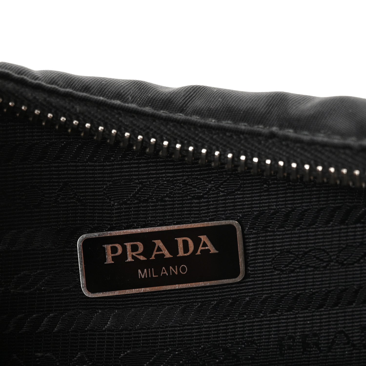 Prada Nylon Re-Edition 2005 Shoulder Bag Black 6 of 12