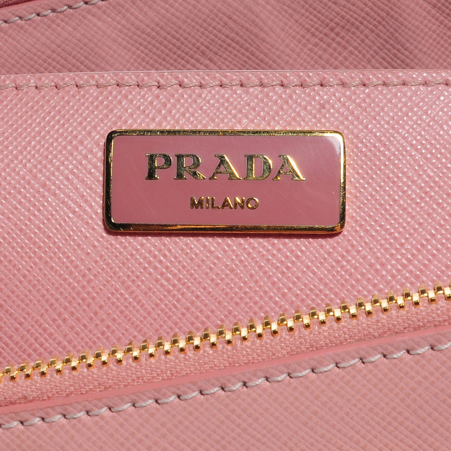 Saffiano Lux Medium Double Zip Tote Orchidea