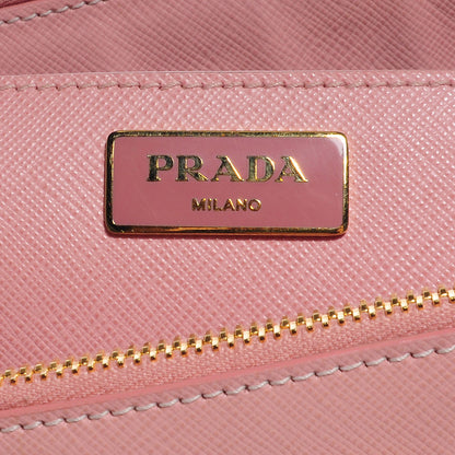 Prada Saffiano Lux Medium Double Zip Tote Orchidea 9 of 11