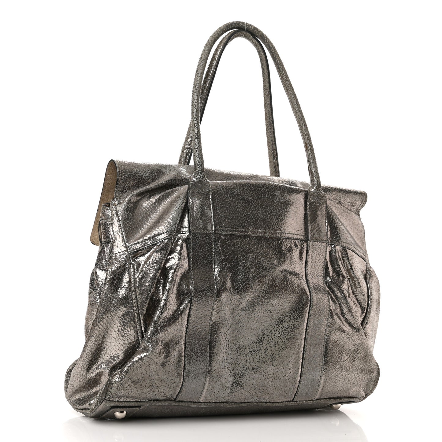 Metallic Classic Grain Bayswater Silver