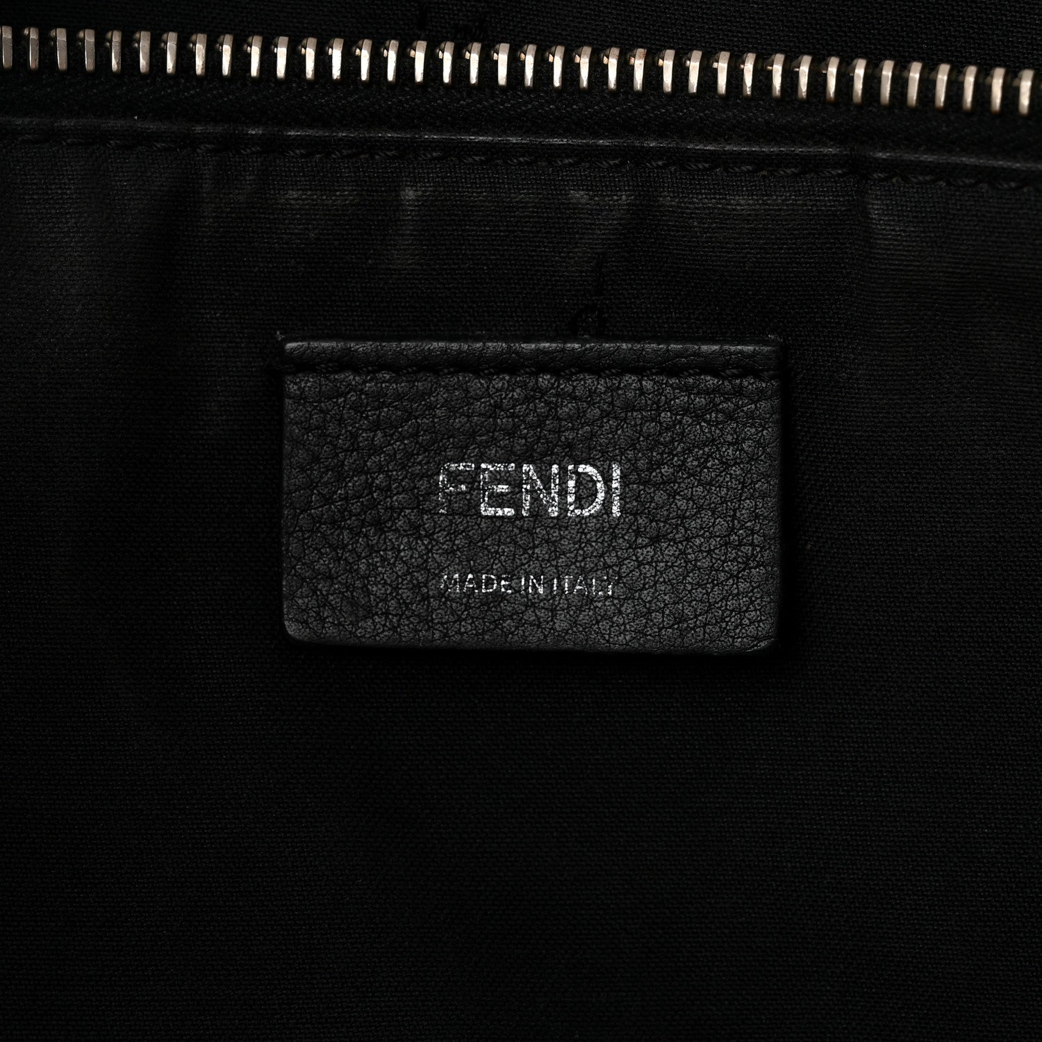 Fendi Vitello Dolce Large By The Way Boston Bag Black 7 of 12