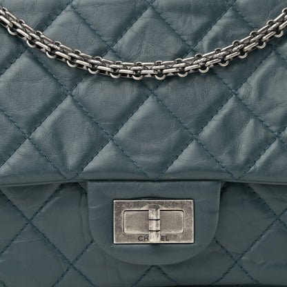Chanel Aged Calfskin Quilted 2.55 Reissue 227 Green 8 of 16