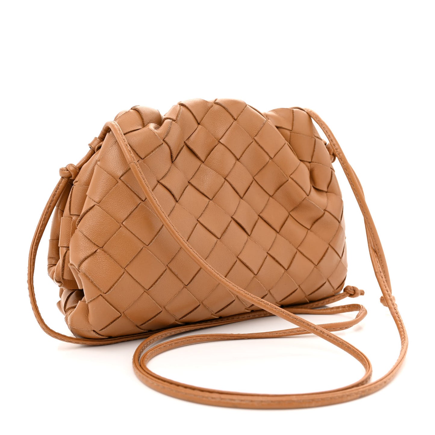 Nappa Intrecciato The Mini Pouch Carmel