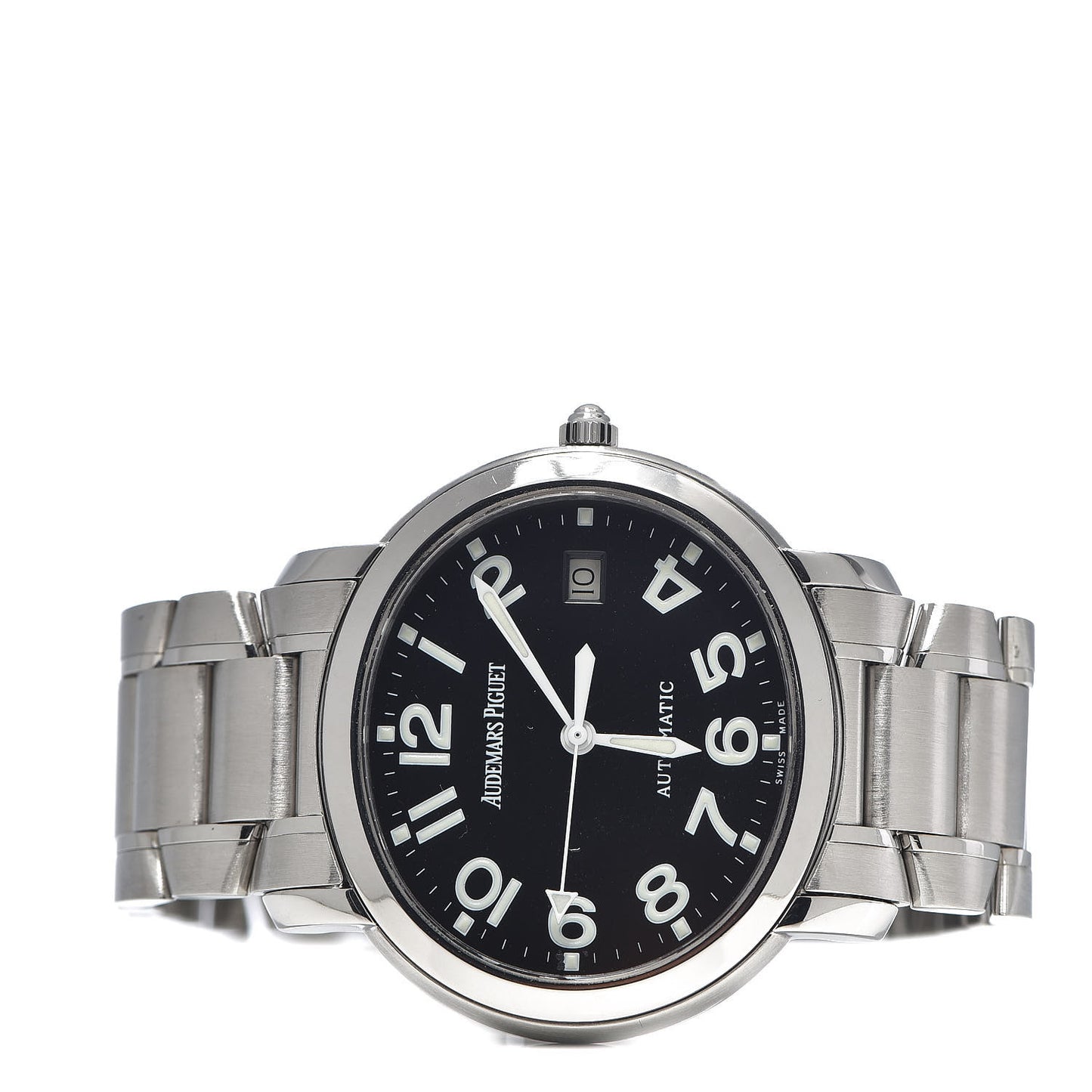 Stainless Steel 38mm Millenary Automatic Watch Black 15049ST.OO.1136ST.01