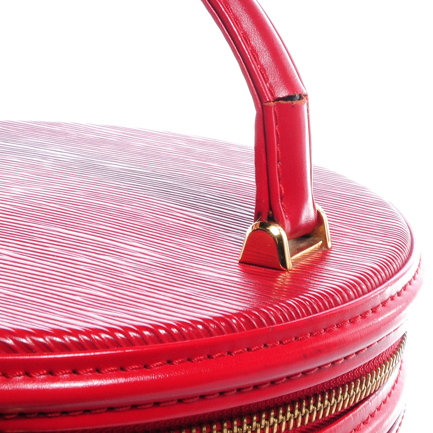 Louis Vuitton Epi Cannes Castillan Red 8 of 9