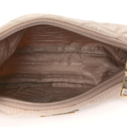 Prada Tessuto Nylon Impuntu Quilted Shoulder Bag Cammeo 5 of 10