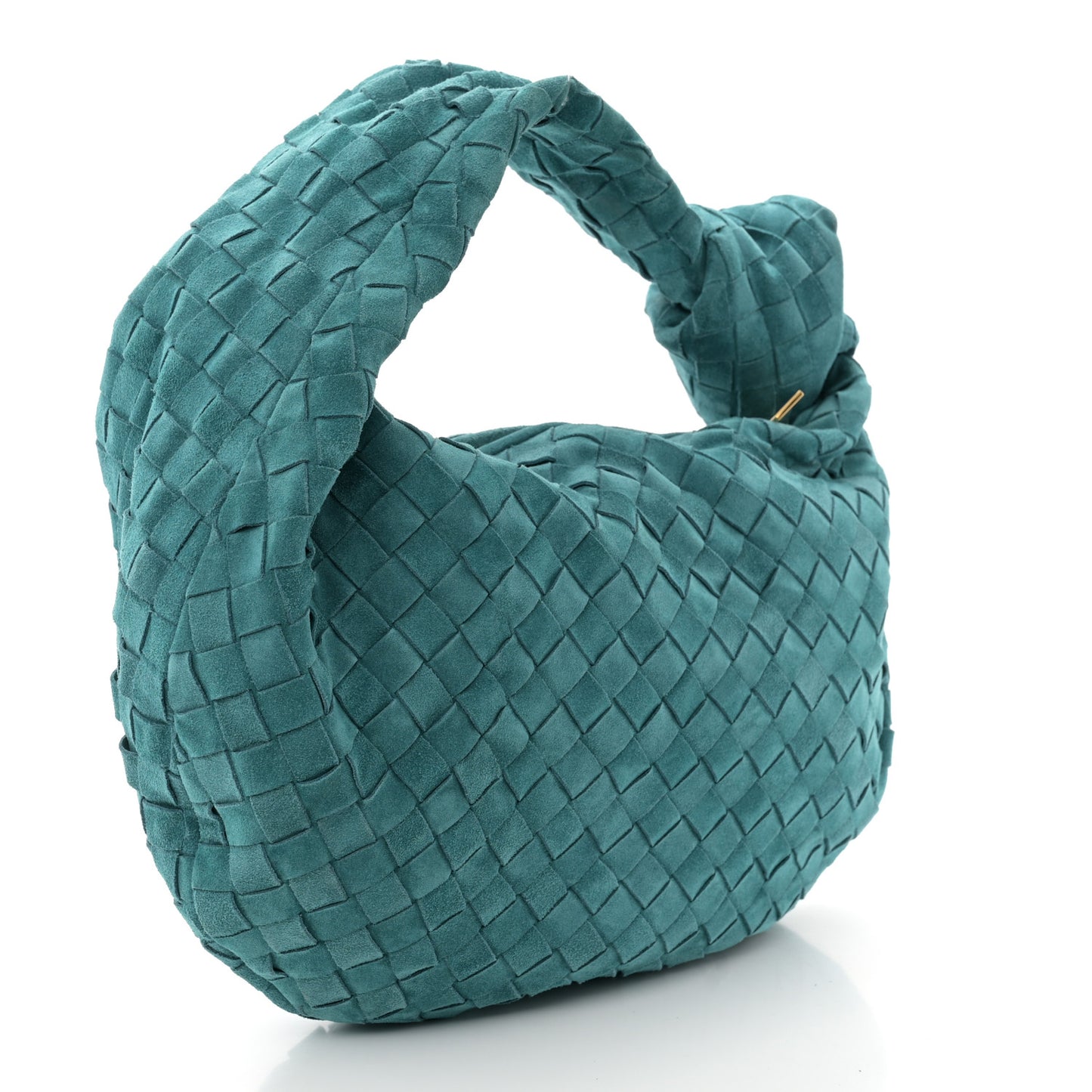 Suede Intrecciato Teen Jodie Hobo Petroleum Blue