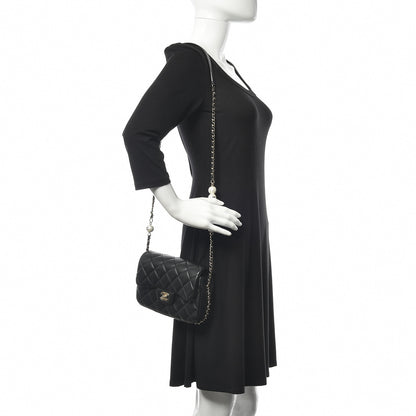 Chanel Lambskin Quilted Small My Precious Flap Black 2 of 11