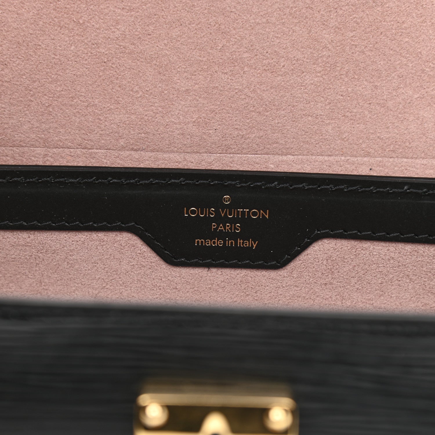 Louis Vuitton Epi Papillon Trunk Black 6 of 8