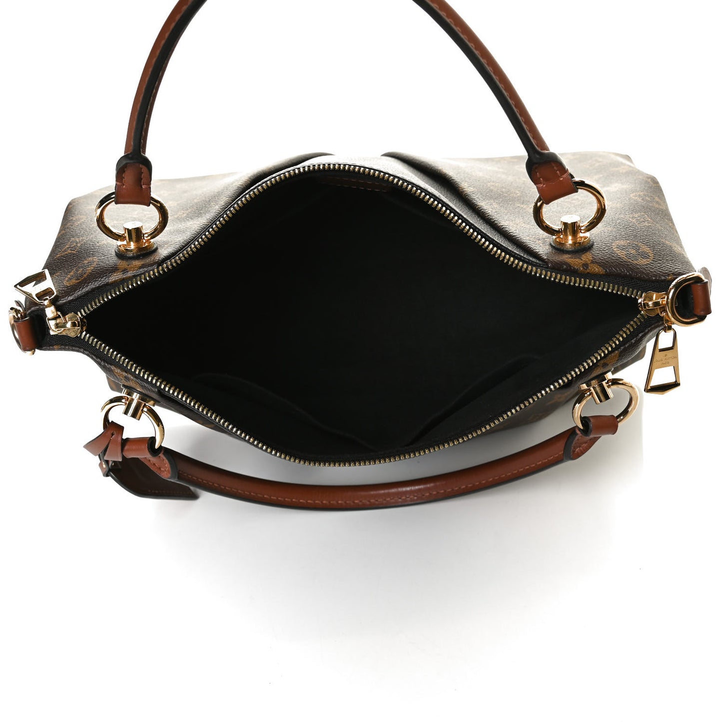 Monogram V Tote MM Black