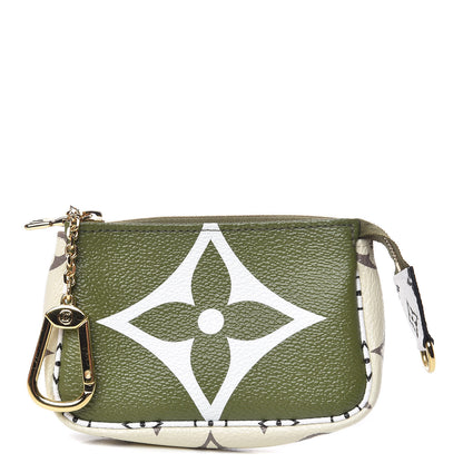 Louis Vuitton Monogram Giant Micro Pochette Accessories Kaki White 1 of 8