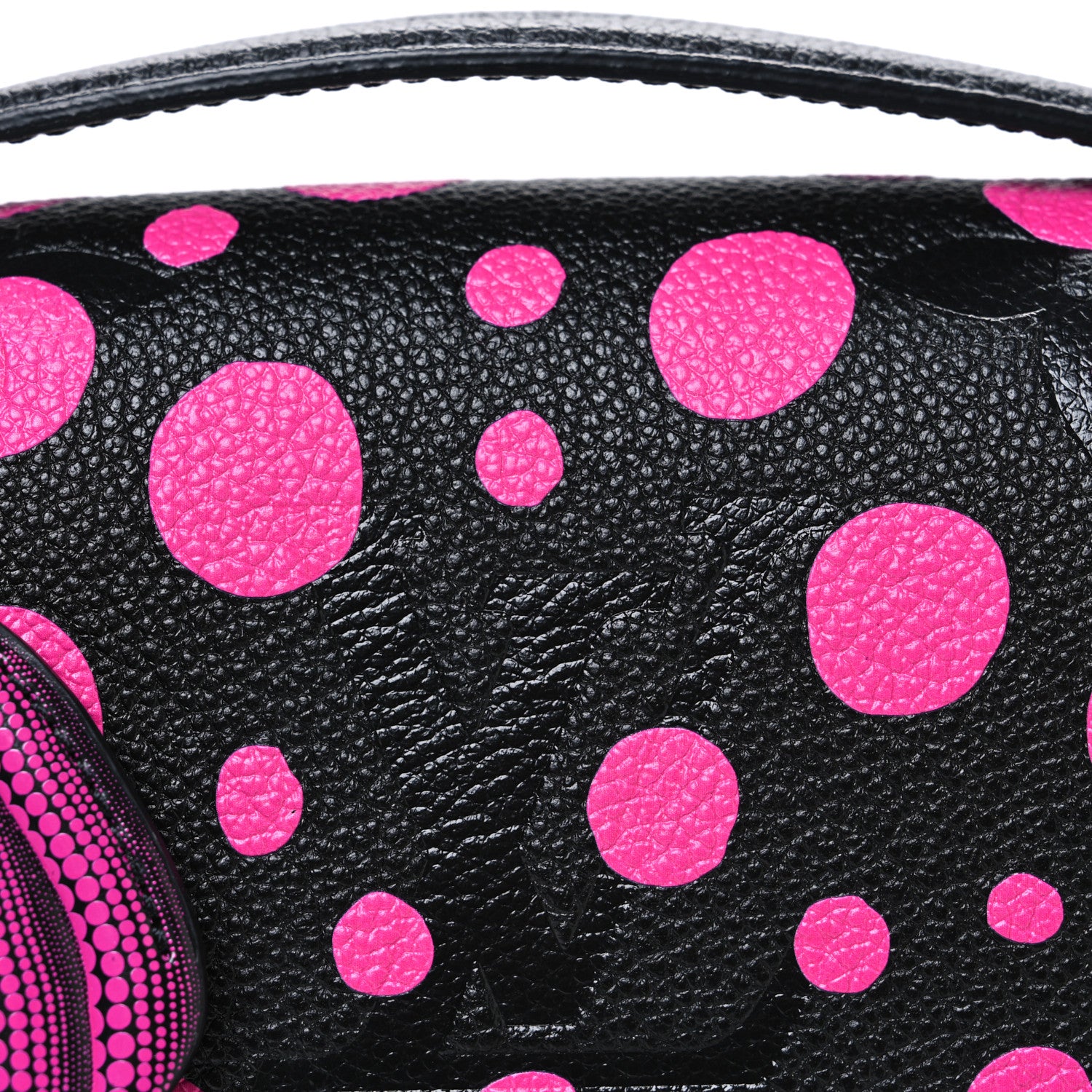 Louis Vuitton LV x YK Empreinte Monogram Giant Pochette Metis Black Fuchsia 8 of 10