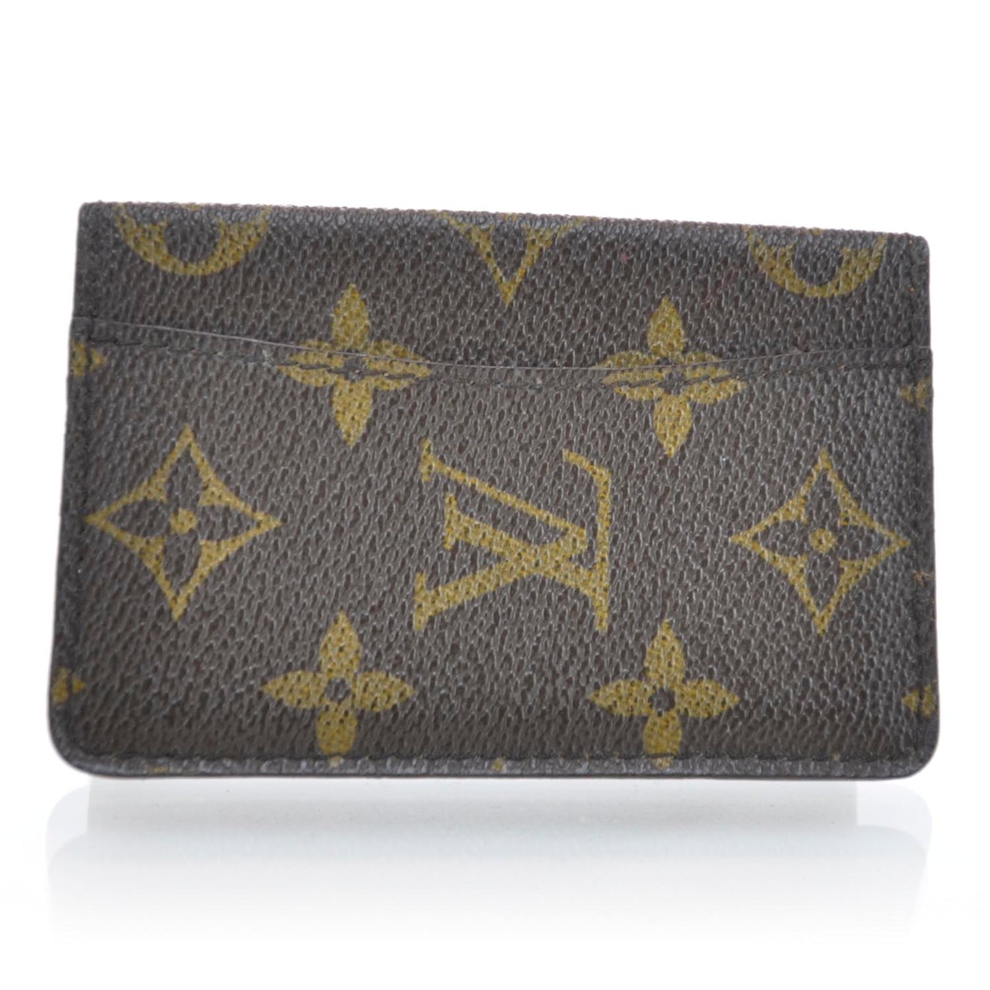 Monogram Pochette Cartes Visite Business Card Holder