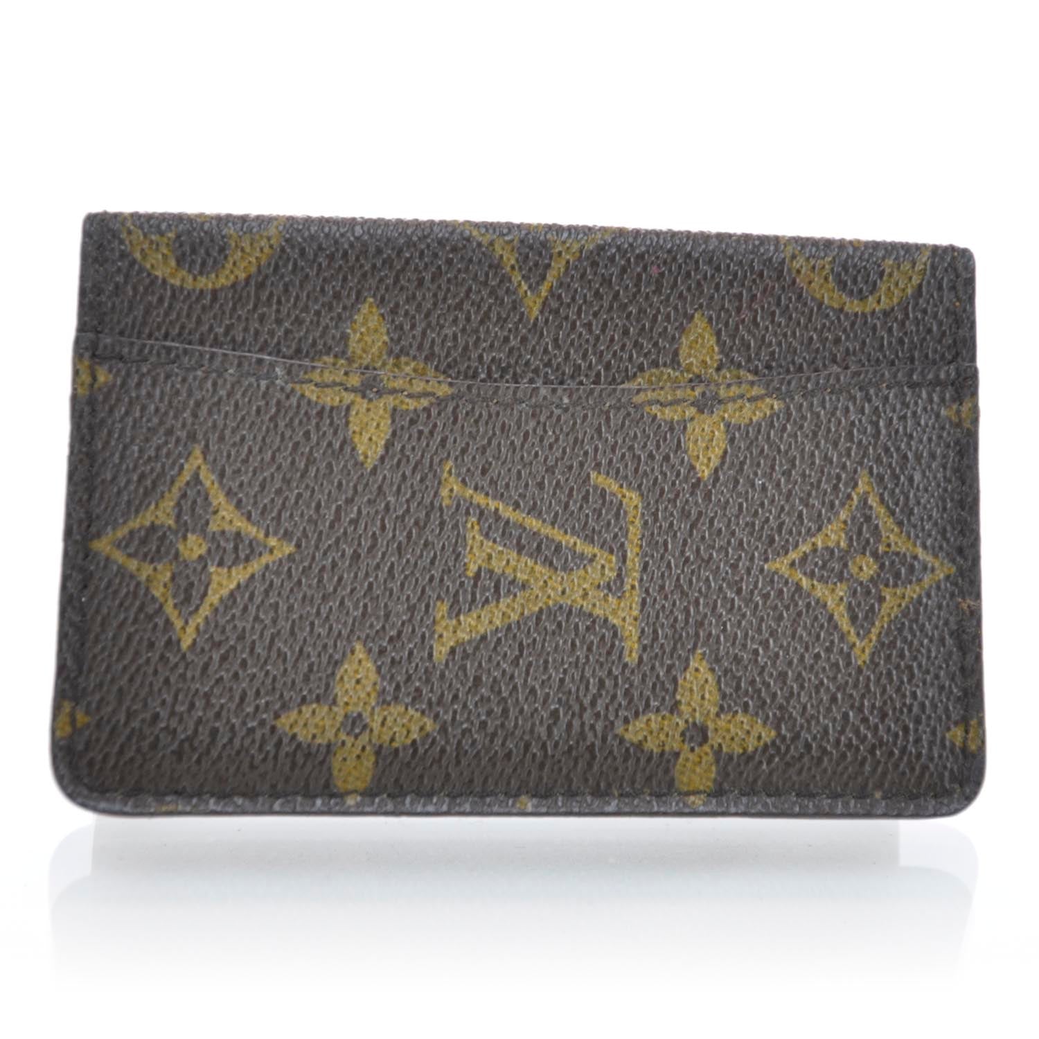 Louis Vuitton Monogram Pochette Cartes Visite Business Card Holder 3 of 8
