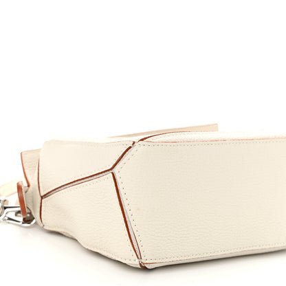 Loewe Calfskin Mini Puzzle Bag Soft White 8 of 9