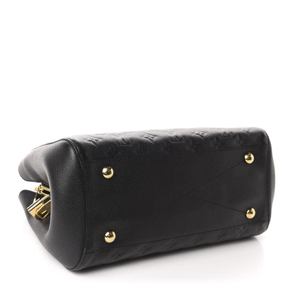 Louis Vuitton Empreinte Montaigne MM Black 4 of 11