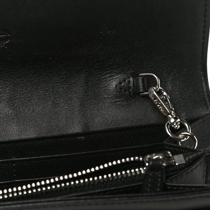 MCM Visetos Large Patricia Wallet On Chain Black 10 of 20