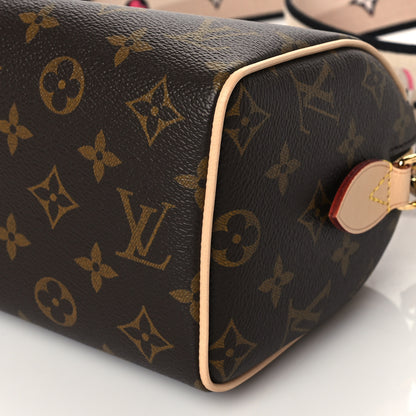 Louis Vuitton Monogram Speedy Bandouliere 20 Black 9 of 10