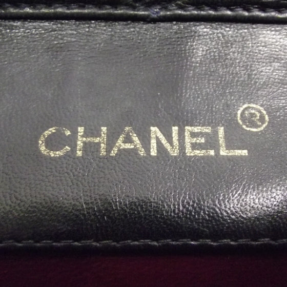 Chanel Quilted Lambskin Flap Navy 8 of 14