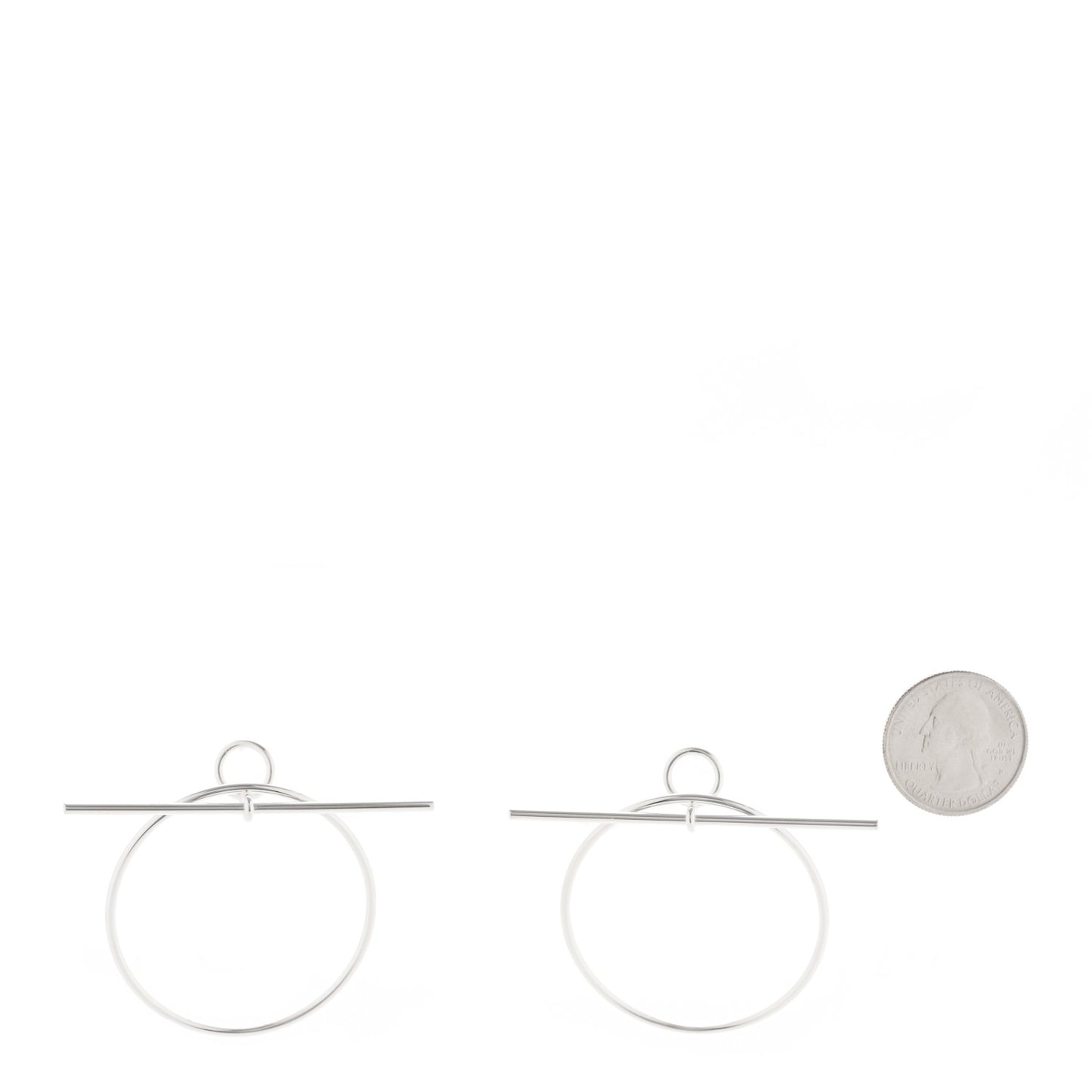 Sterling Silver MM Loop Earrings