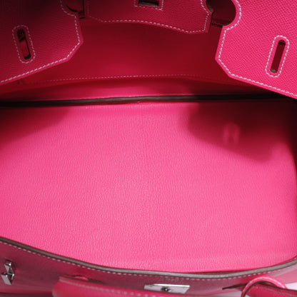 Hermes Epsom Birkin 35 Rose Tyrien 9 of 10