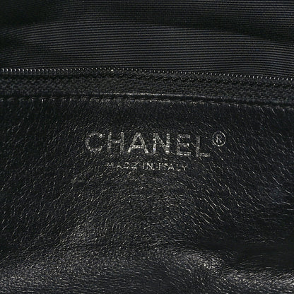 Chanel Caviar Quilted CC Timeless Bowler Black 6 of 12