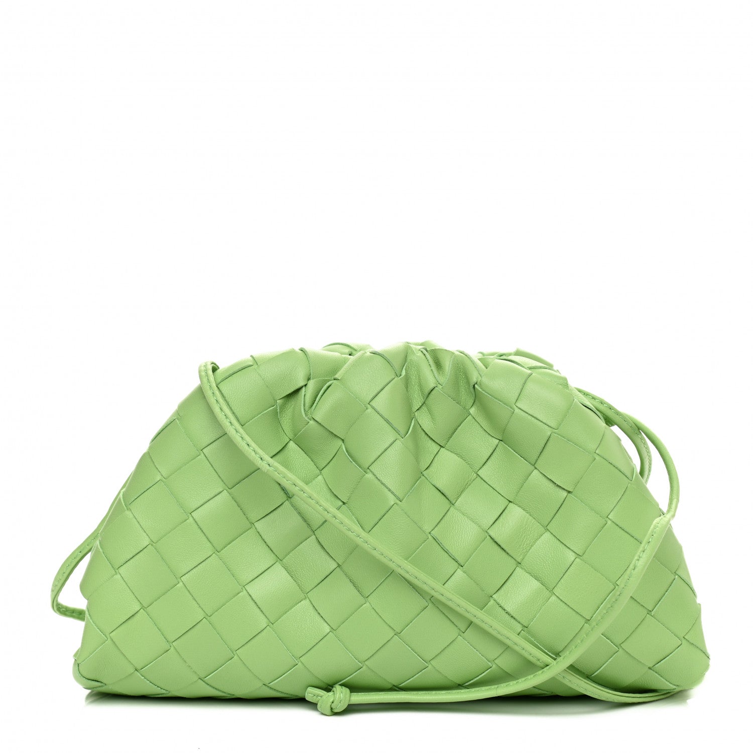 Bottega Veneta Nappa Intrecciato The Mini Pouch Pistachio 1 of 12
