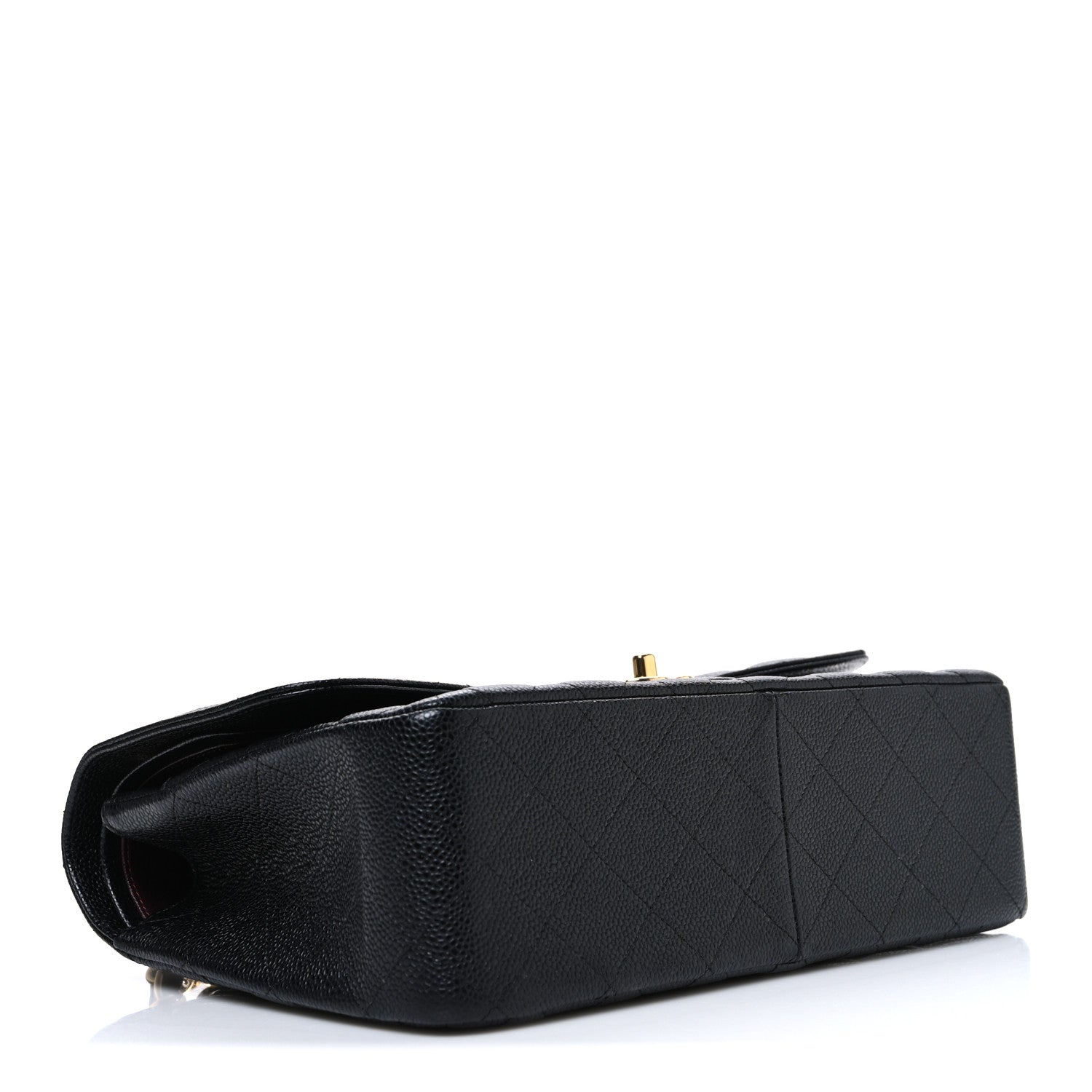 Chanel Caviar Quilted Jumbo Double Flap Black 4 of 10