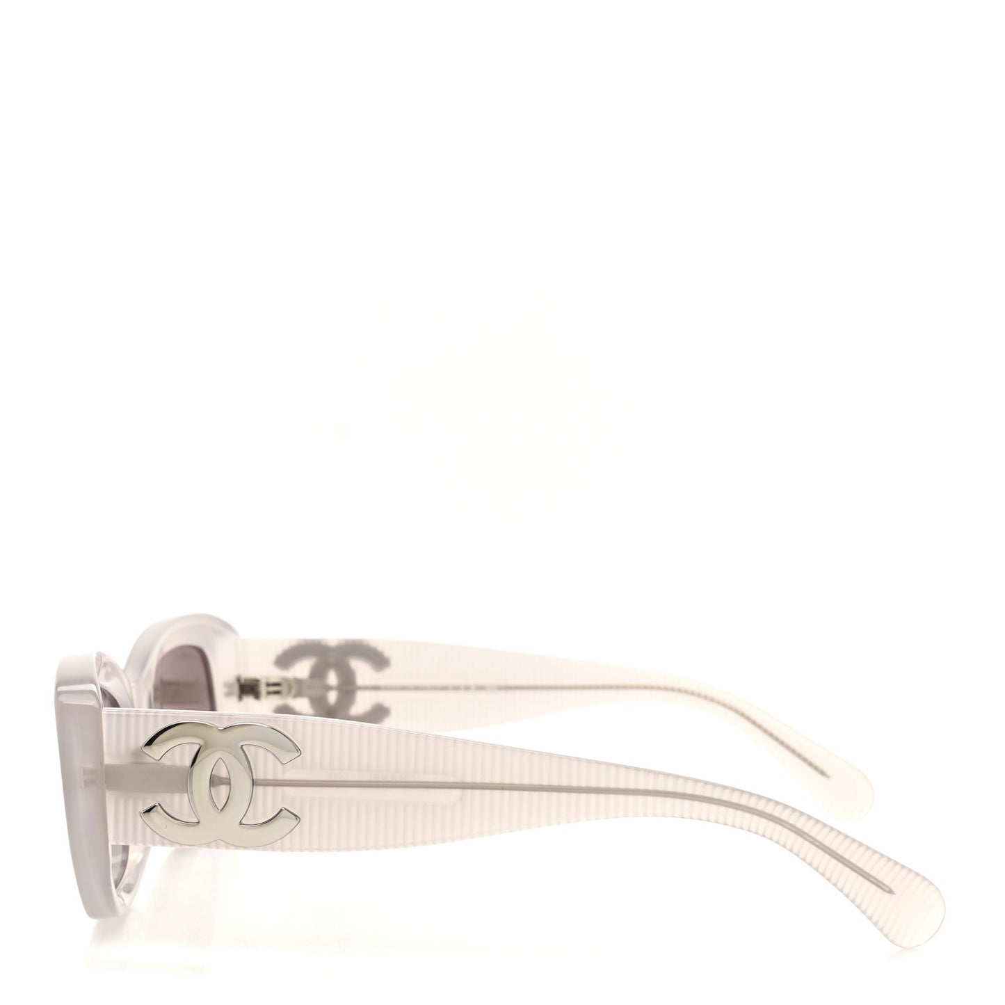 Acetate Rectangle Sunglasses Grey