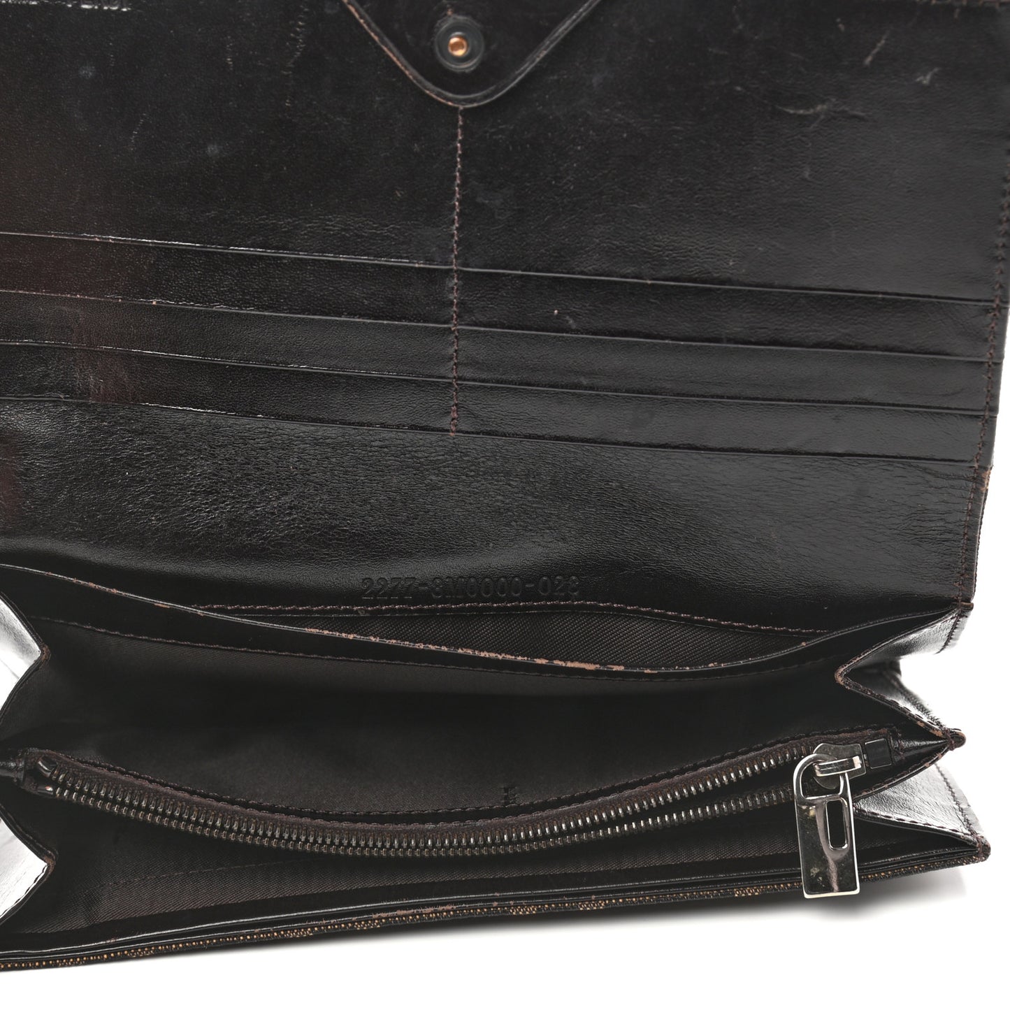 Zucca Continental Wallet Tobacco