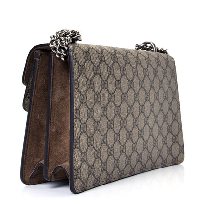 Gucci GG Supreme Monogram Small Dionysus Shoulder Bag Taupe 2 of 4